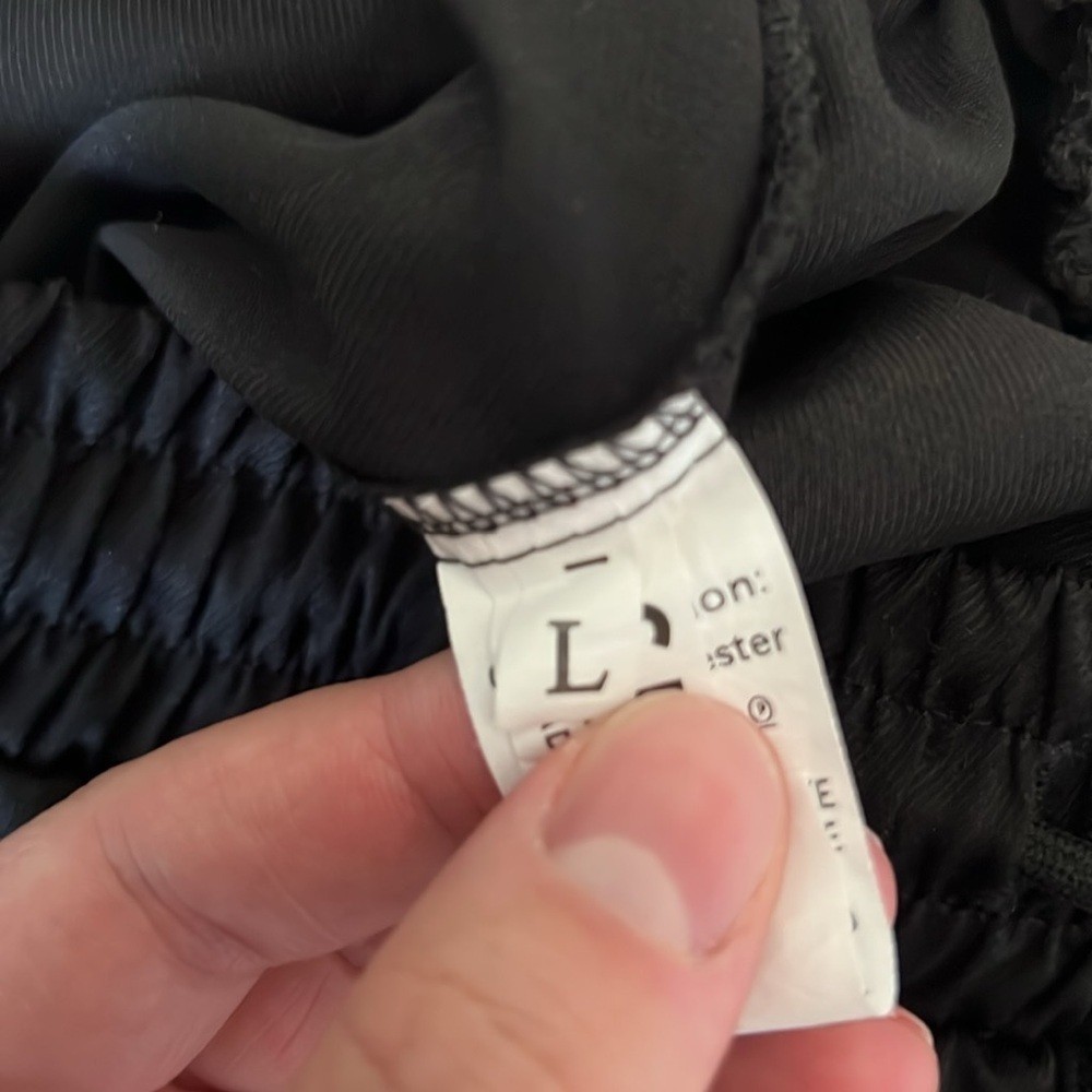 SHEIN Black Cargo Shorts with Elastic Waistband - Picture 5 of 5